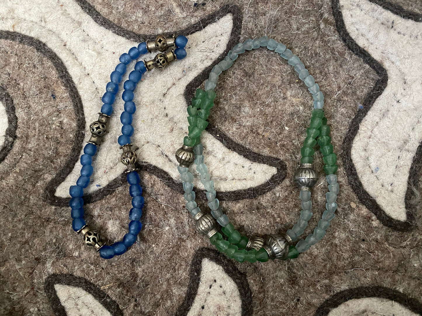 Kazakh Central Asian Beads pendants