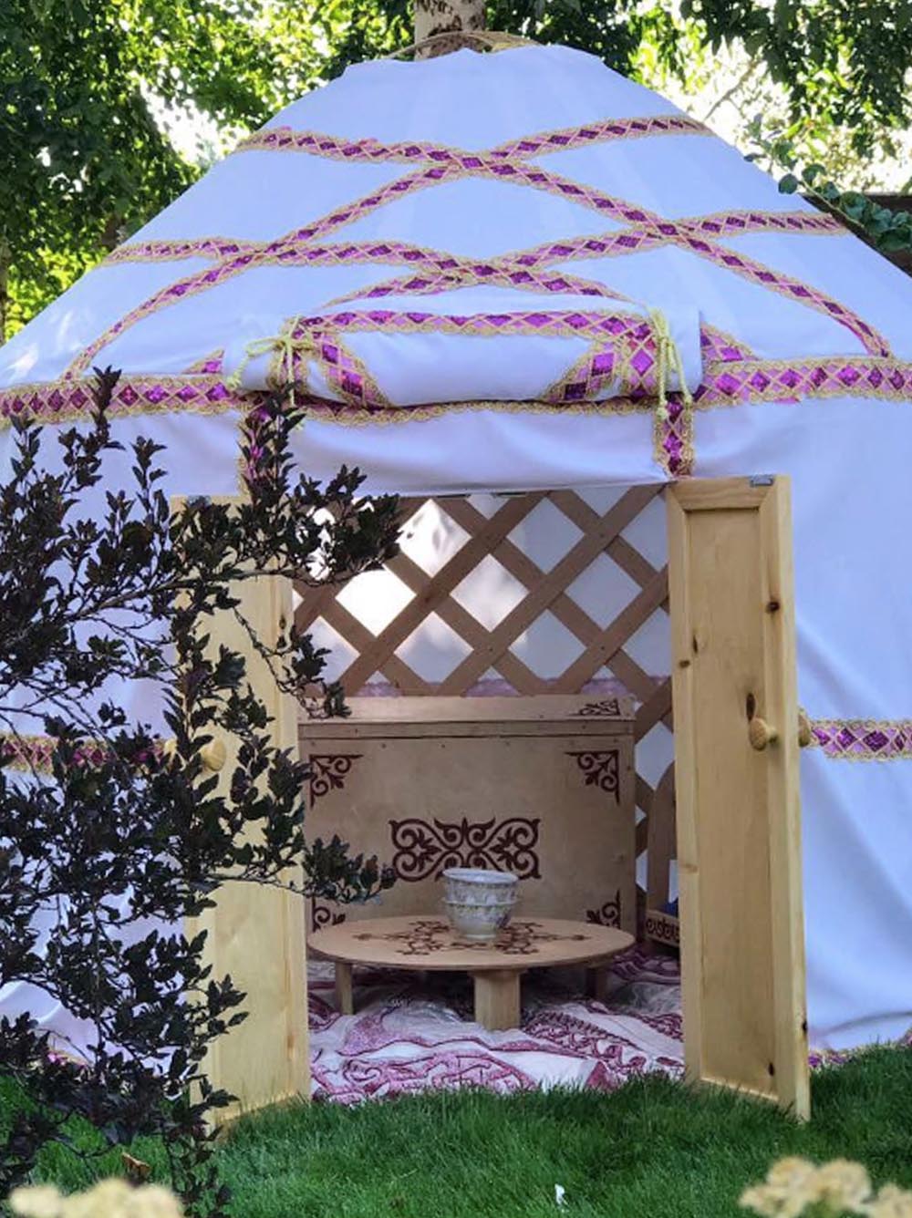 Kazakh Small Yurt Ger handcraft for children